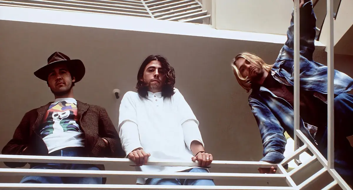 Nirvana 1993 Stairwell Michael Hashimoto Aug 13, 1993