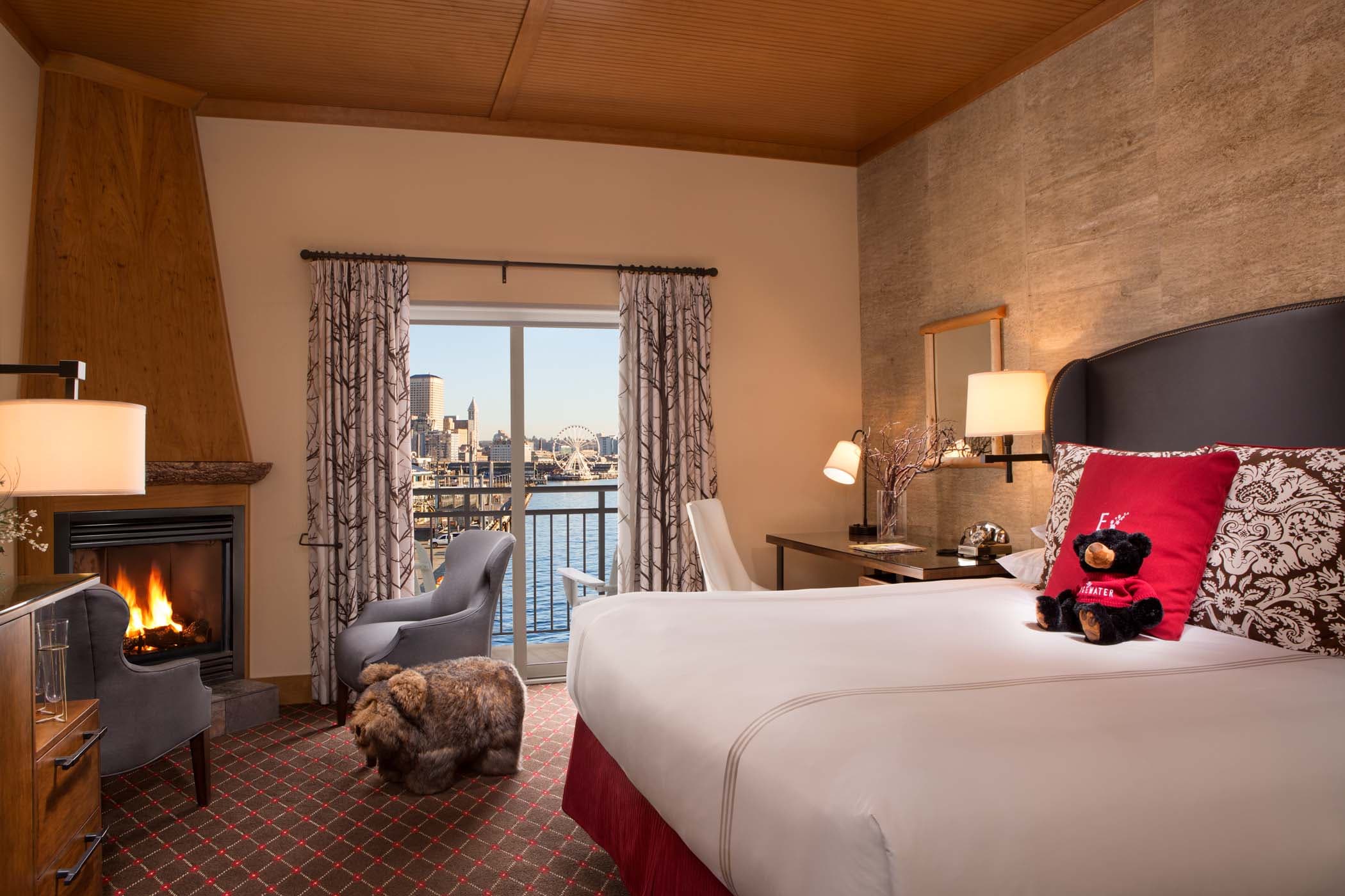 An Over Water King With Balcony at Edgewater