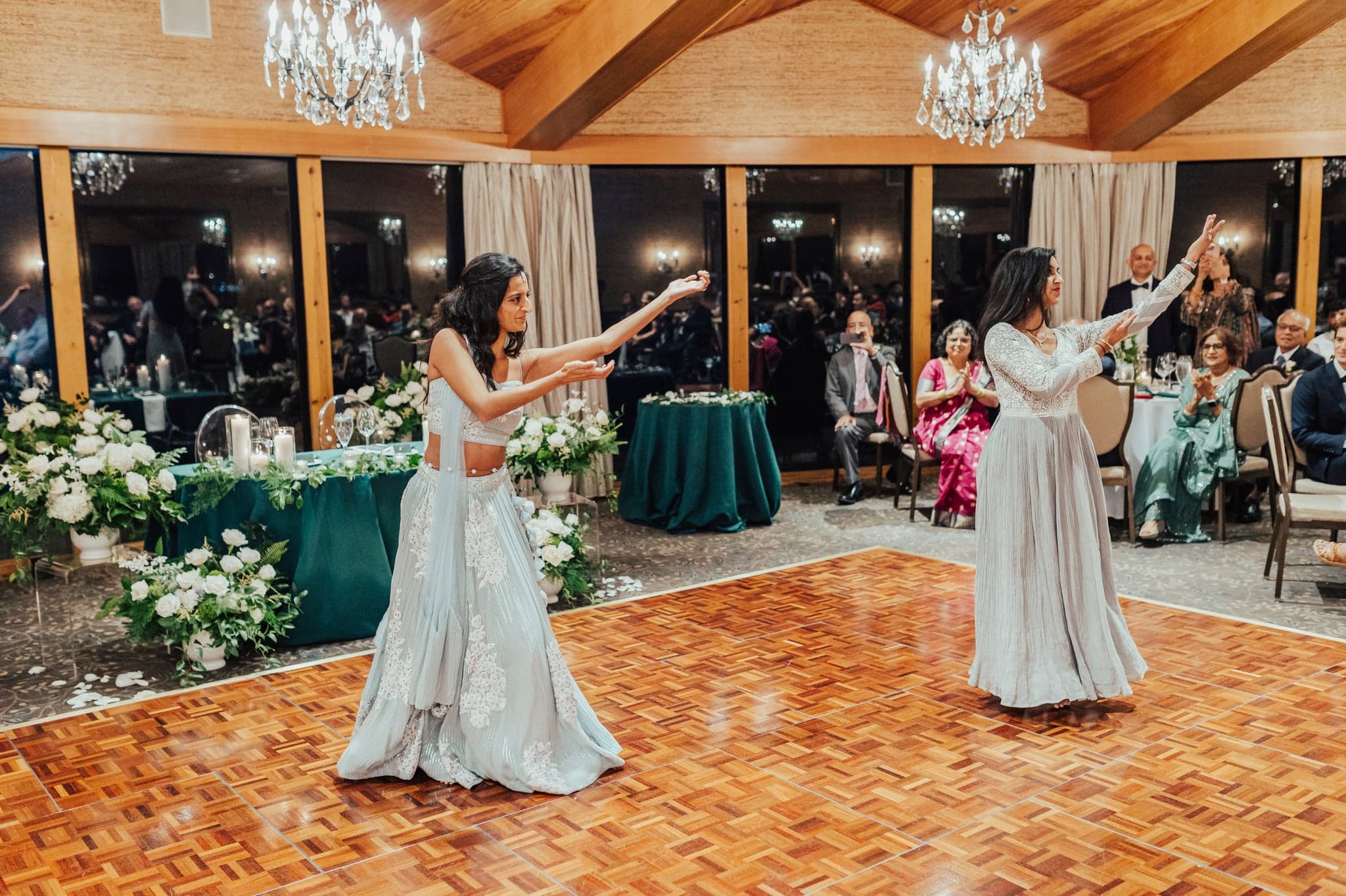 Women dancing at a wedding